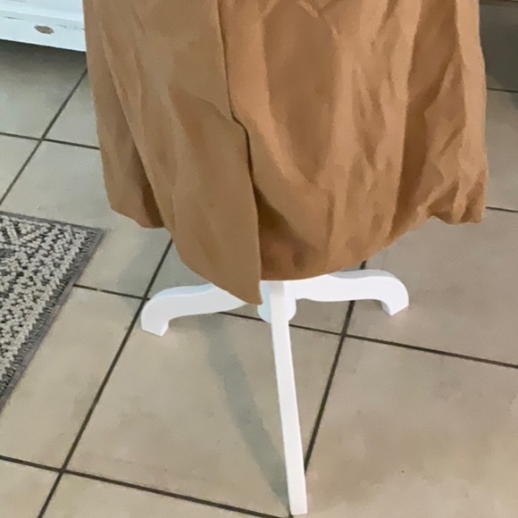 NWT Double Button Private Label Camel Coat - Picture 7 of 10